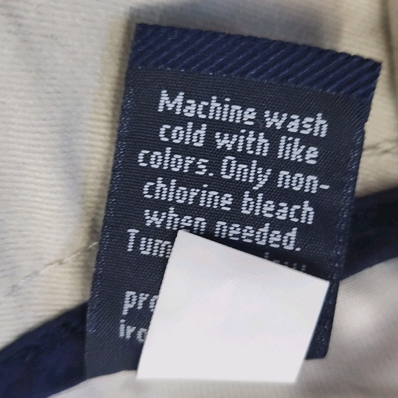 Croft & Barrow Mens 46x32 Khaki Pants Beige Easy Care Relaxed Fit Big & Tall NWT - Picture 12 of 15